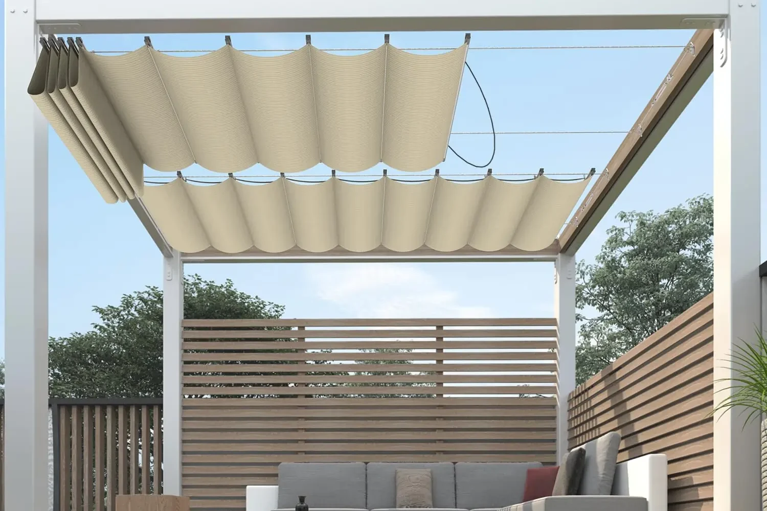 Retractable Pergola